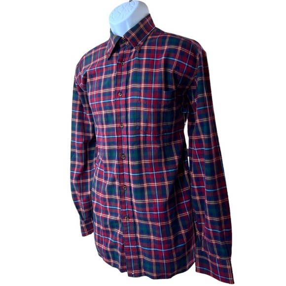 Sz M Tommy Hilfiger Long Sleeve Button Down Shirt - Picture 6 of 7